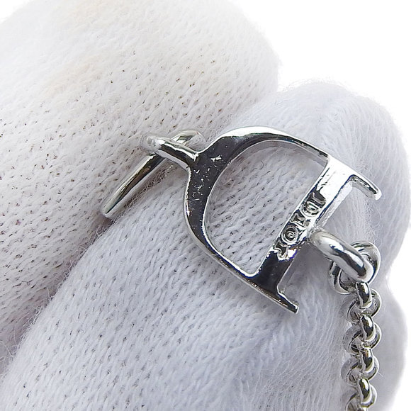 CHRISTIAN DIOR Bracelet Metal Rhinestone Heart - Picture 4 of 5